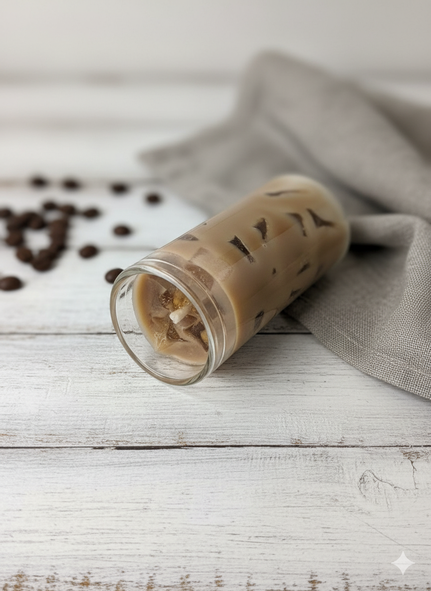 شمعة "آيس كوفي" الفنية - جل وصويا