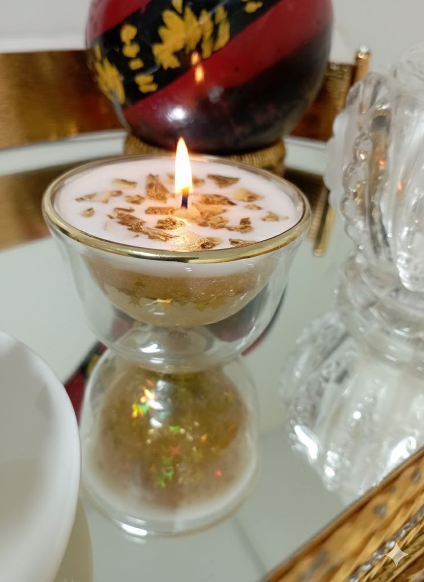 الذهب المتلألئ" الشمعة العائمة _جل و صويا "