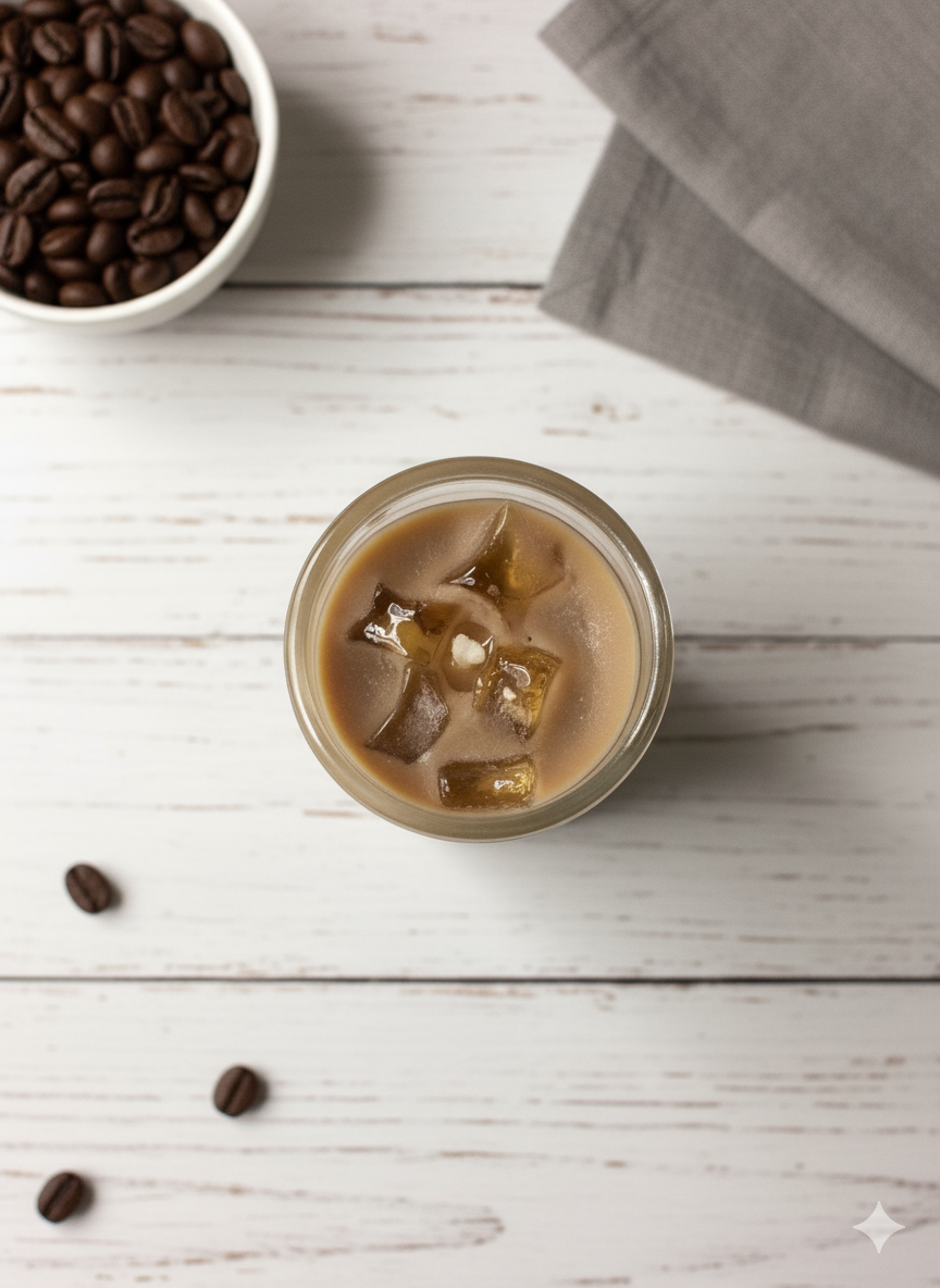 شمعة "آيس كوفي" الفنية - جل وصويا