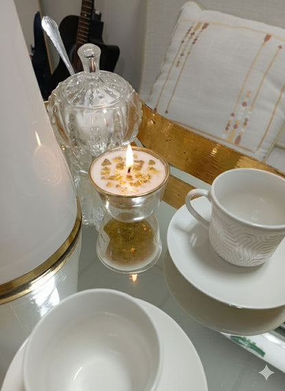 الذهب المتلألئ" الشمعة العائمة _جل و صويا "